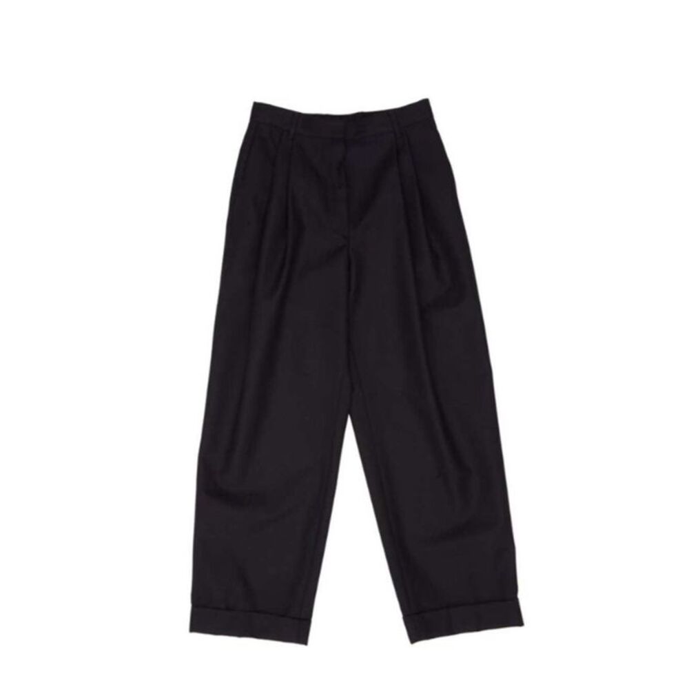 Dries Van Noten Women Partan 4193 W.W. Pants Nav